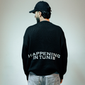 Happening in Tunis Heavyweight Black Knit