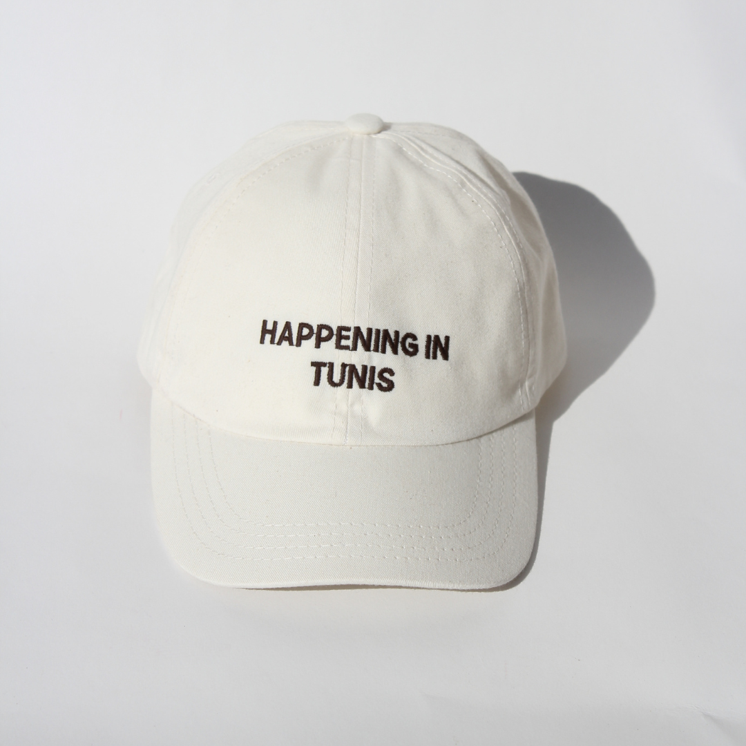 Happening in Tunis Off-White  Cap