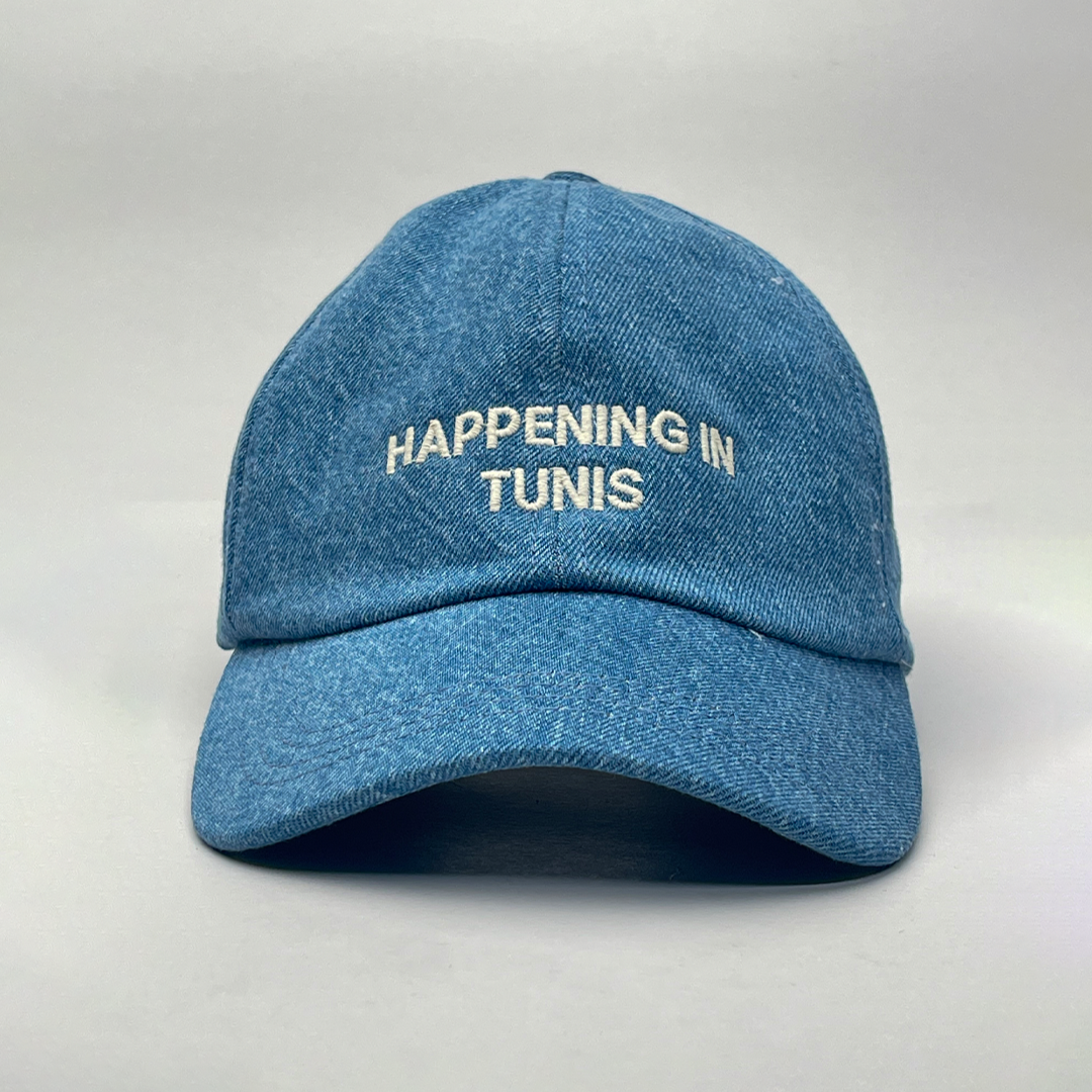 Happening in Tunis Denim Cap