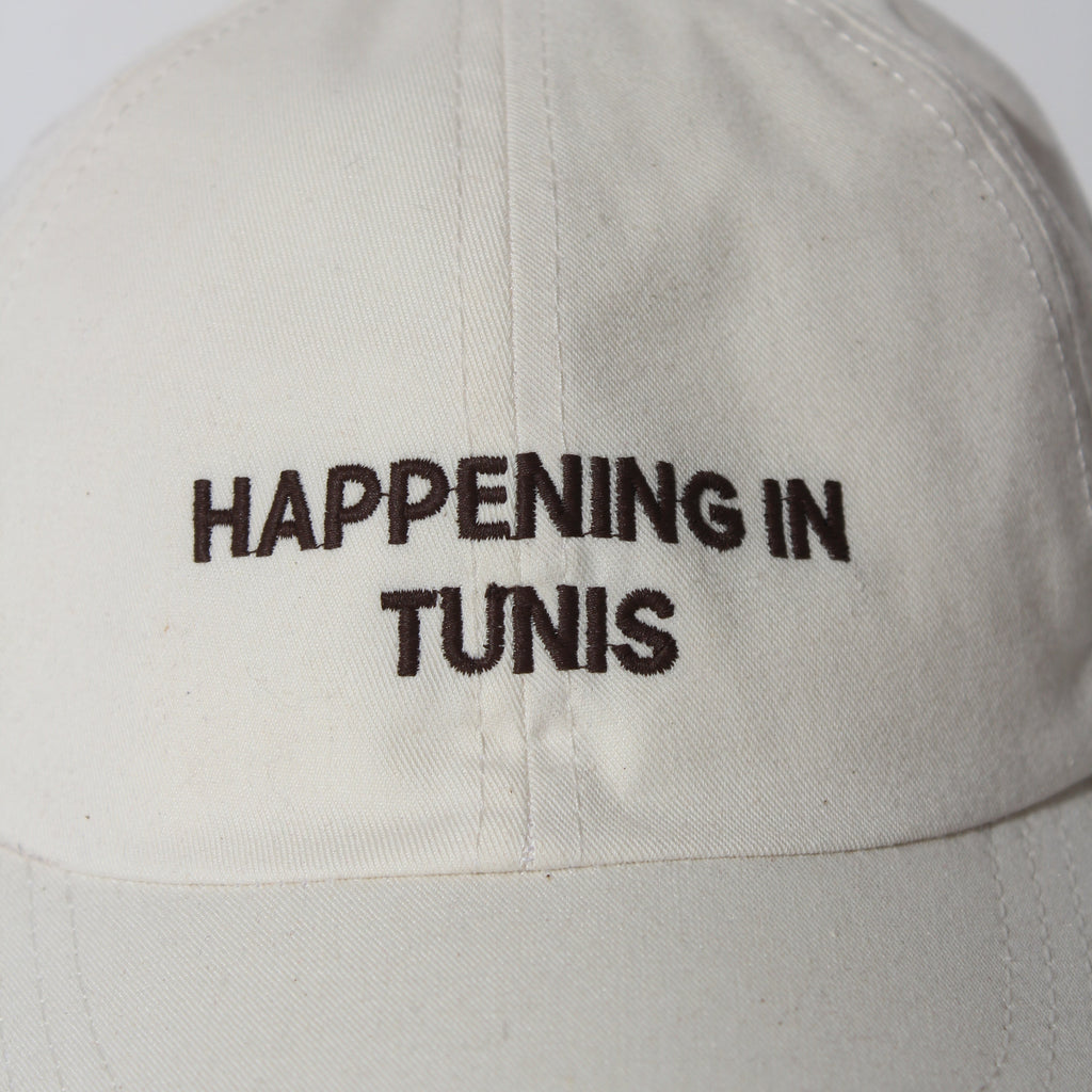 Happening in Tunis Off-White  Cap