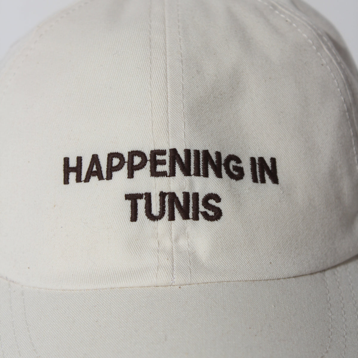 Happening in Tunis Off-White  Cap